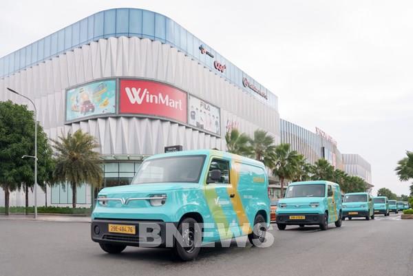 Xanh SM ra mắt dịch vụ vận chuyển hàng nội đô bằng xe tải điện