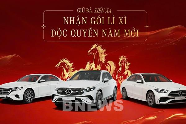 Mercedes-Benz tung “lì xì” đầu năm 2026, ưu đãi đến 66 triệu đồng cho xe sang