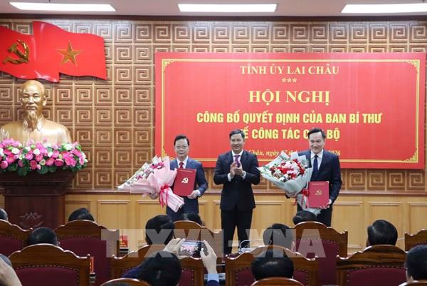 Công bố quyết định của Ban Bí thư về nhân sự Phó Bí thư Tỉnh ủy Lai Châu