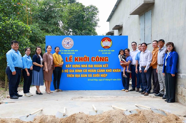 Yến sào Khánh Hòa chung tay dựng mái ấm trước Tết 2026
