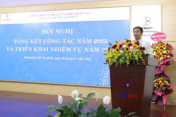 PTC4 triển khai nhiệm vụ năm 2026, bảo đảm truyền tải điện an toàn, ổn định