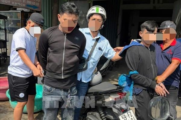 Bắt giữ hai đối tượng gây án tại Thành phố Hồ Chí Minh trốn về Tây Ninh