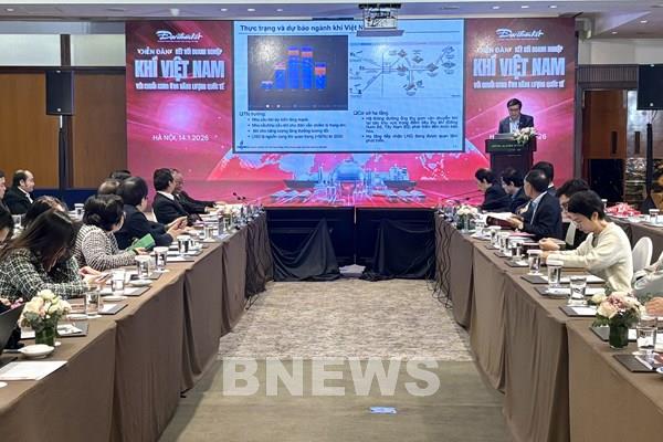 Kết nối doanh nghiệp khí Việt Nam với chuỗi cung ứng năng lượng quốc tế