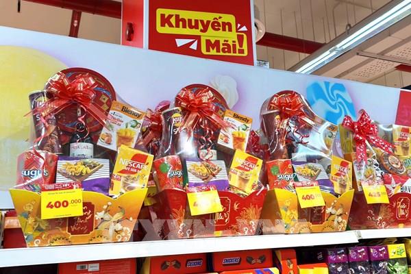 Sôi động thị trường giỏ quà Tết gắn với đặc sản OCOP