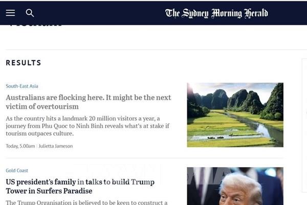 Du khách Australia ấn tượng với sự giao thoa giữa nghỉ dưỡng và di sản Việt Nam
