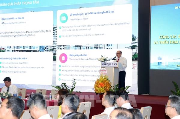 TP Hồ Chí Minh phấn đấu hoàn thành 28.500 căn nhà ở xã hội năm 2026