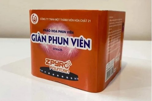 Loại pháo hoa nào người dân được phép sử dụng?