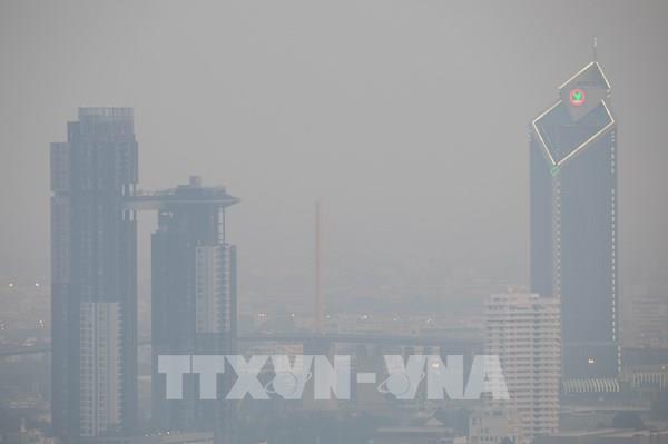Nồng độ bụi mịn ở Bangkok tiếp tục vượt ngưỡng an toàn