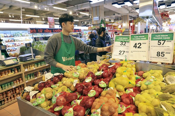 WinMart tăng 25% lượng hàng hóa phục vụ Tết Nguyên đán 2026