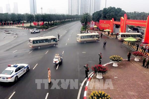 Điều chỉnh phân luồng giao thông phục vụ Đại hội XIV của Đảng