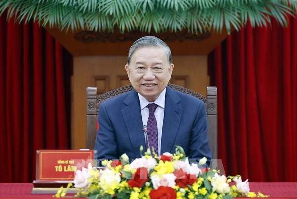 Tổng thống Liên bang Nga Vladimir Putin điện đàm với Tổng Bí thư Tô Lâm