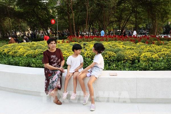 TP. Hồ Chí Minh triển khai vườn hoa tạm tại 9 khu đất trống​