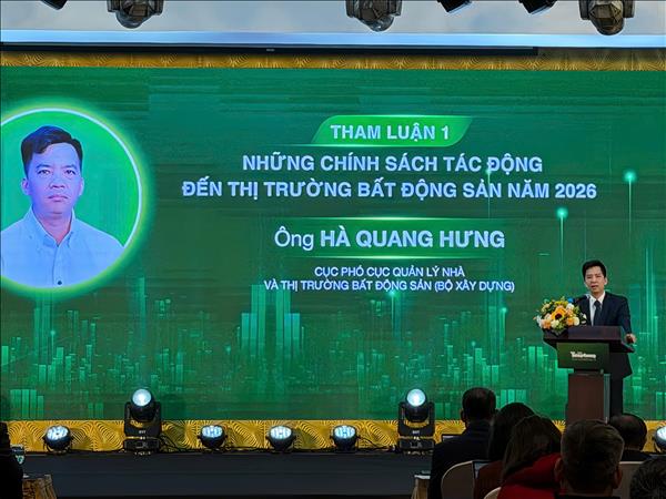 Khung pháp lý mới mở đường cho bất động sản năm 2026