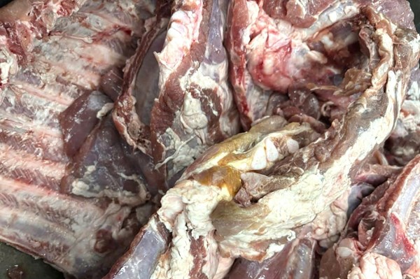 Làm rõ thông tin thịt lợn chuyển màu tại bếp ăn trường tiểu học