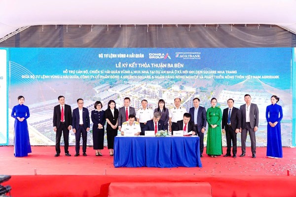 Agribank tài trợ vốn tín dụng Dự án Nhà ở xã hội Golden Square Nha Trang