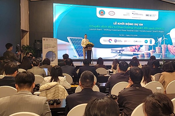 Khởi động dự án thúc đẩy đầu tư xanh và chuyển dịch năng lượng