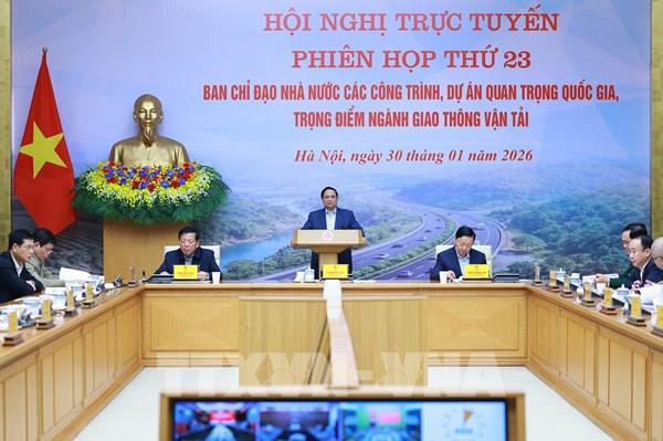 Thủ tướng: Triển khai các dự án giao thông quan trọng với tinh thần "4 không" và "5 hóa"