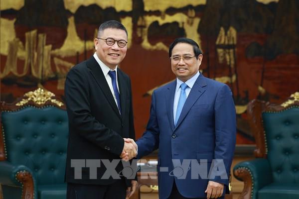 Thủ tướng Phạm Minh Chính tiếp Chủ tịch Tập đoàn Texhong, Trung Quốc