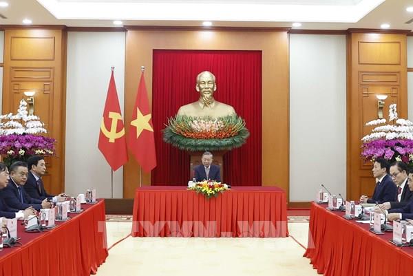 Tổng Bí thư Tô Lâm điện đàm với Tổng thống Hàn Quốc Lee Jae Myung