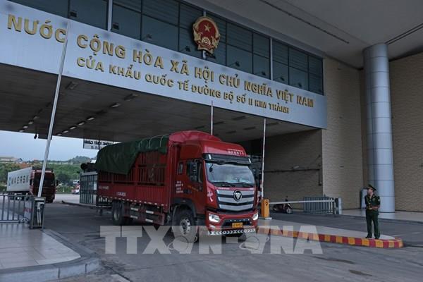 Cơ bản giải quyết tình trạng ách tắc hàng hóa tại nhiều cửa khẩu