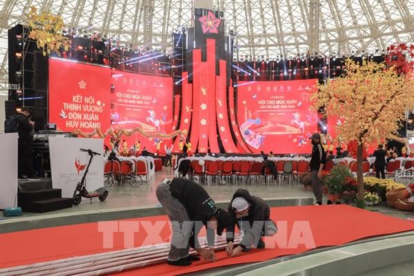 Hội chợ Mùa Xuân 2026: Hoàn thiện những khâu cuối cùng trước giờ tổng duyệt
