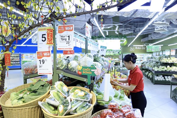 Giá rau củ, thực phẩm “hạ nhiệt” sau Tết, nguồn cung dồi dào