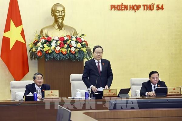 Khai mạc Phiên họp thứ 54 của Ủy ban Thường vụ Quốc hội