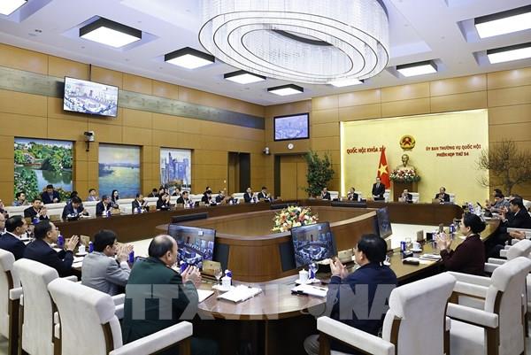Phiên họp thứ 3 của Ủy ban Thường vụ Quốc hội diễn ra ngày 10/6