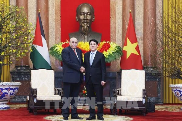 Chủ tịch nước Lương Cường tiếp Chủ tịch Hạ viện Jordan