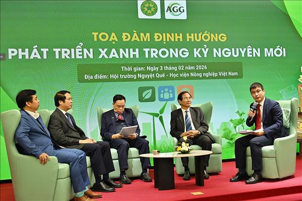 Thực hiện vai trò “cầu nối chính sách”, cung cấp bằng chứng khoa học cho quản trị phát triển xanh