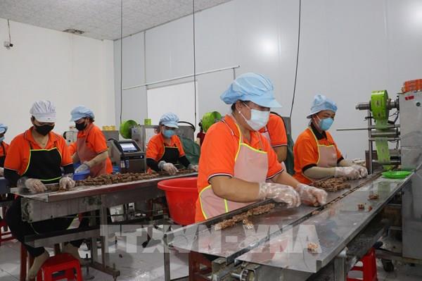 Bánh mứt Vĩnh Long chạy nước rút phục vụ thị trường Tết