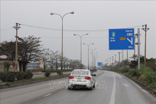 Tạm cấm phương tiện lưu thông trên cao tốc Cao Bồ – Mai Sơn – Quốc lộ 45 – Nghi Sơn