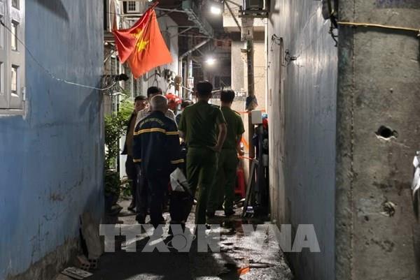 Ba mẹ con tử vong trong vụ cháy nhà ở phường Đông Hưng Thuận