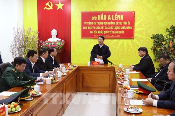 Không để ùn tắc hàng hóa trong những ngày cao điểm dịp Tết