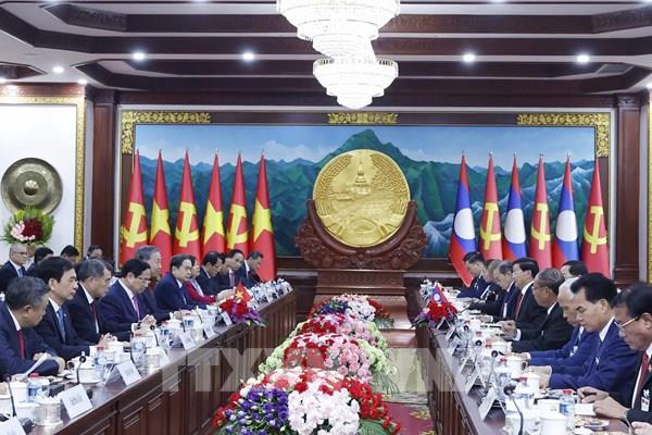 Tổng Bí thư Tô Lâm hội đàm với Tổng Bí thư, Chủ tịch nước Lào Thongloun Sisoulith