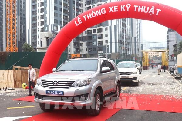 Thông xe kỹ thuật con đường giải tỏa áp lực cho đường vành đai 2 Thủ đô