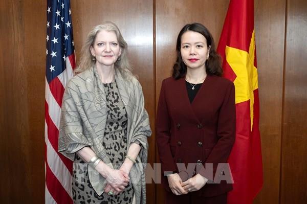 Việt Nam và Mỹ tăng cường hợp tác trong khuôn khổ Đối tác chiến lược toàn diện