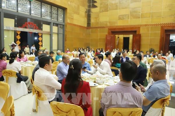 Đậm sắc màu văn hóa Việt trong ngày Tết cổ truyền tại Lào