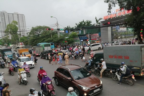 Hà Nội tổ chức giao thông tạm đường trục phía Nam 