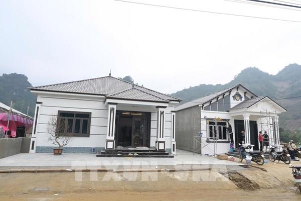 Vùng lũ Làng Chút thay áo mới, đón Xuân sang