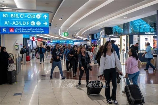 Sân bay quốc tế Dubai (UAE) phục vụ lượng hành khách kỷ lục trong năm 2025