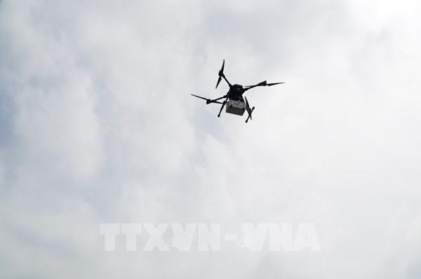 Khai trương tuyến giao hàng UAV xuyên biển đầu tiên tại Việt Nam