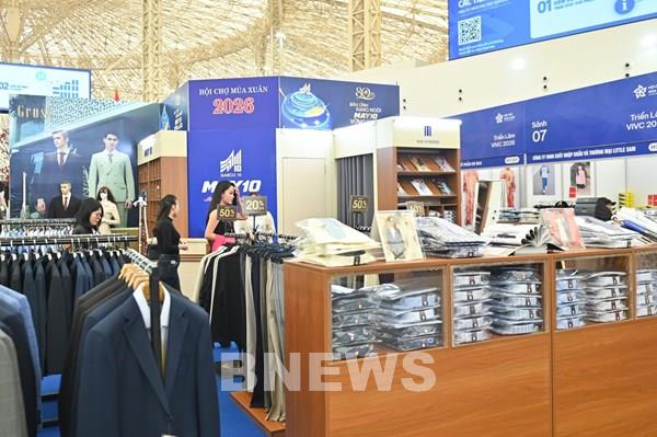 Hội chợ Mùa Xuân 2026: Ngành dệt may tận dụng cơ hội mở rộng thị trường và chuyển đổi số