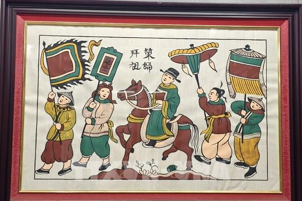 Ý nghĩa hình tượng con ngựa trên tranh dân gian Đông Hồ