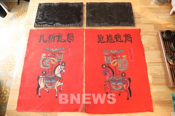 Sắc ngựa ngày Xuân và hành trình hồi sinh tranh Kim Hoàng