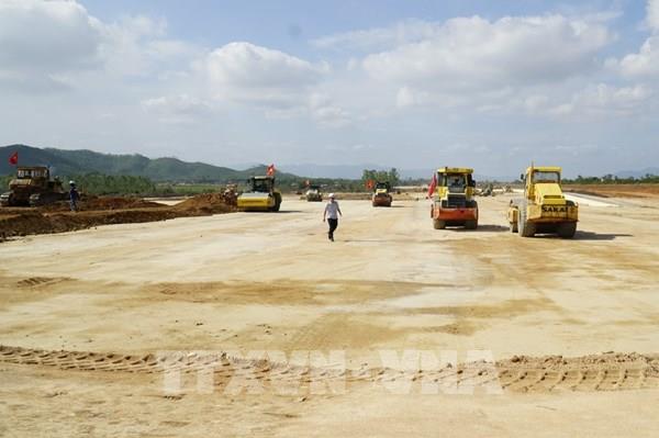 Mùa Xuân trên công trường Cảng hàng không Phù Cát