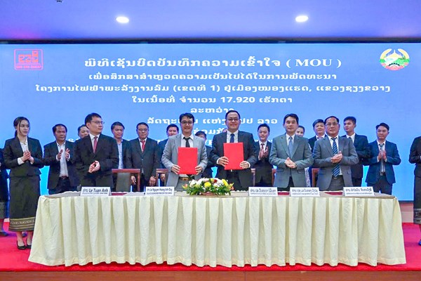 Sao Mai Group thực hiện dự án điện gió 450 triệu USD