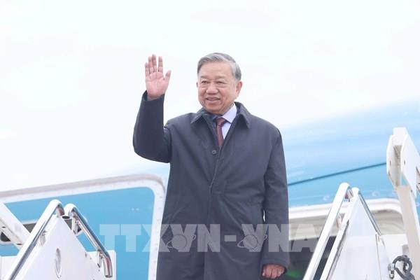 Tổng Bí thư Tô Lâm đến Hoa Kỳ dự cuộc họp khai mạc Hội đồng Hòa bình về Gaza