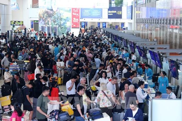 Sân bay Nội Bài chạm mốc sản lượng khai thác kỷ lục dịp Tết Nguyên đán