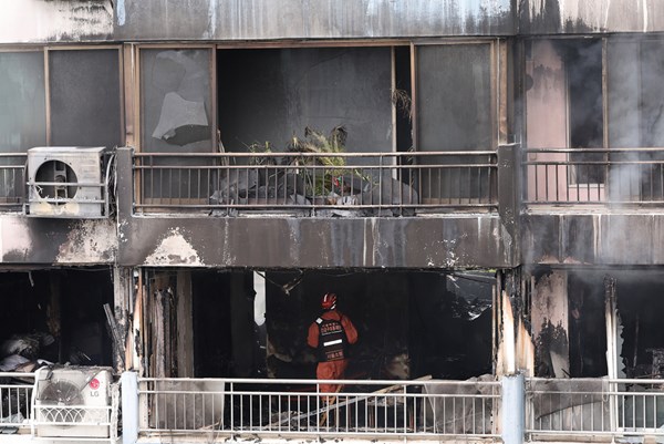 Hàn Quốc: Hỏa hoạn tại chung cư trung tâm Thủ đô Seoul gây thương vong